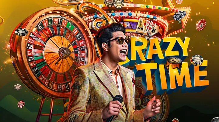VIBROBET Crazy Time UK live show wheel featuring bonus rounds and real hosts VIBROBET Crazy Time UK live show wheel